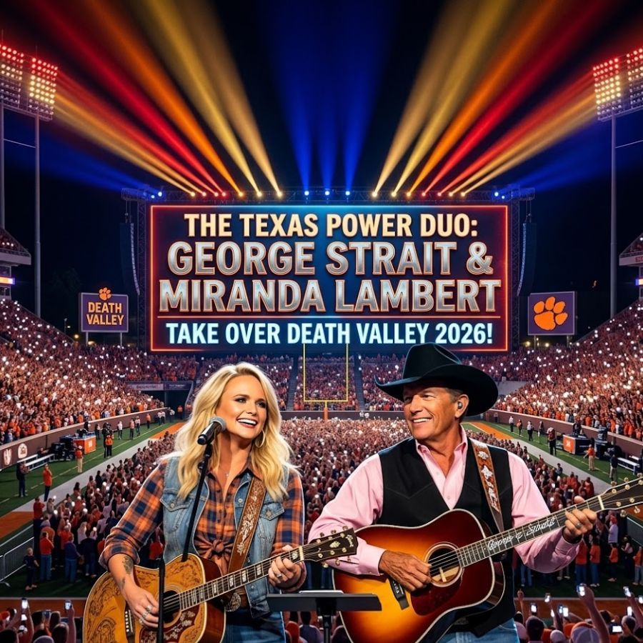 George Strait Texas Concert 2026 – The Texas Power Duo With Miranda Lambert & The Clemson Show