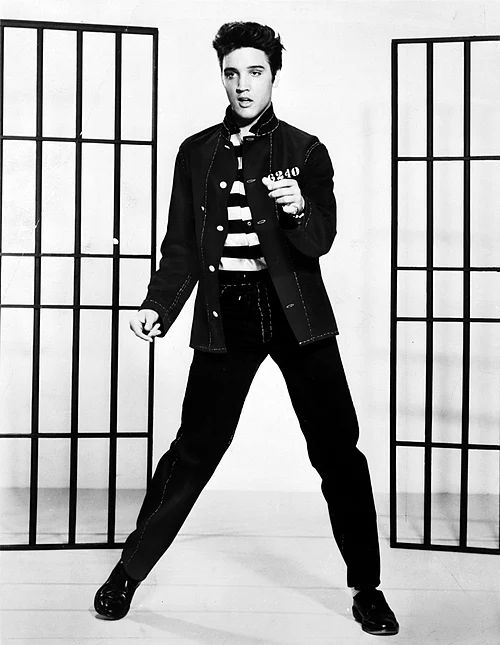 Elvis promoting Jailhouse